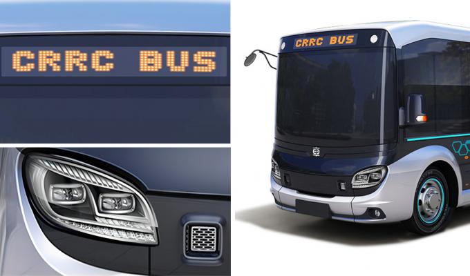 Многозащитный электрический автобус TEG6530BEV Удобный для вождения и езды городским автобусом 1